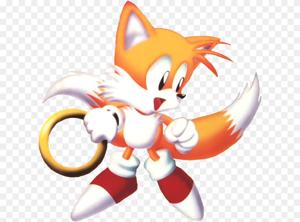 A Special Handheld Golden Ring That Tails Uses As Sonic Girl, Toy, Electronics, Hardware Free Transparent Png