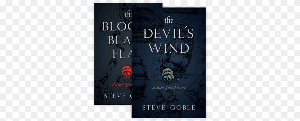 A Spider John Mystery Bloody Black Flag By Steve Goble, Book, Novel, Publication Png
