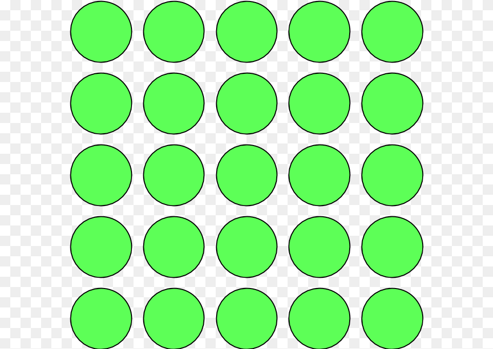 A Square Of Dots Circle, Pattern, Polka Dot, Green Png Image