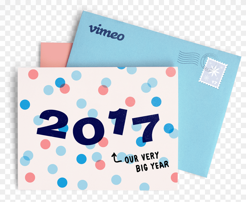 A Stack Of Letters One With The Vimeo Logo As The Vimeo, Business Card, Paper, Text, Envelope Png Image