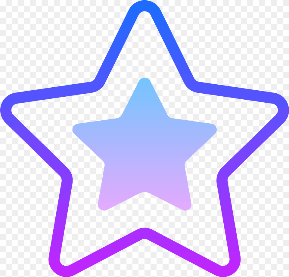 A Star Has Five Pointed Sides Which Are Basically Mini Outline Of A Star, Star Symbol, Symbol Png Image