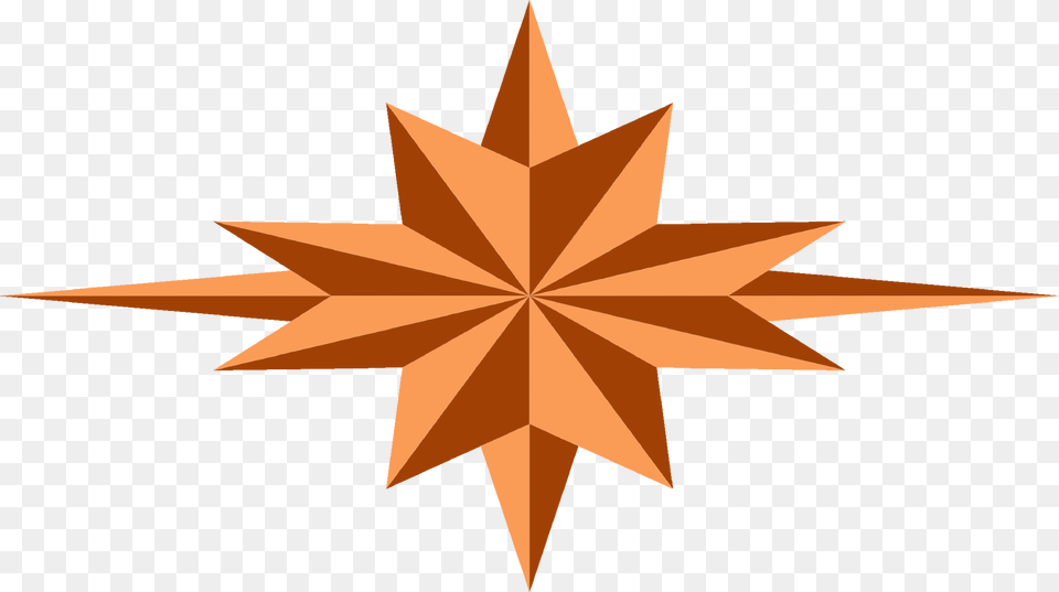 A Star Logo Clip Arts Illustration, Leaf, Plant, Star Symbol, Symbol Free Png