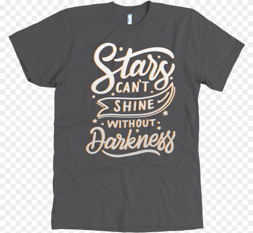 A Star Shines In Darkness Tee Calligraphy, Clothing, T-shirt, Shirt Png