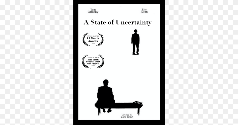 A State Of Uncertainty Sitting, Book, Publication, Silhouette, Person Free Png