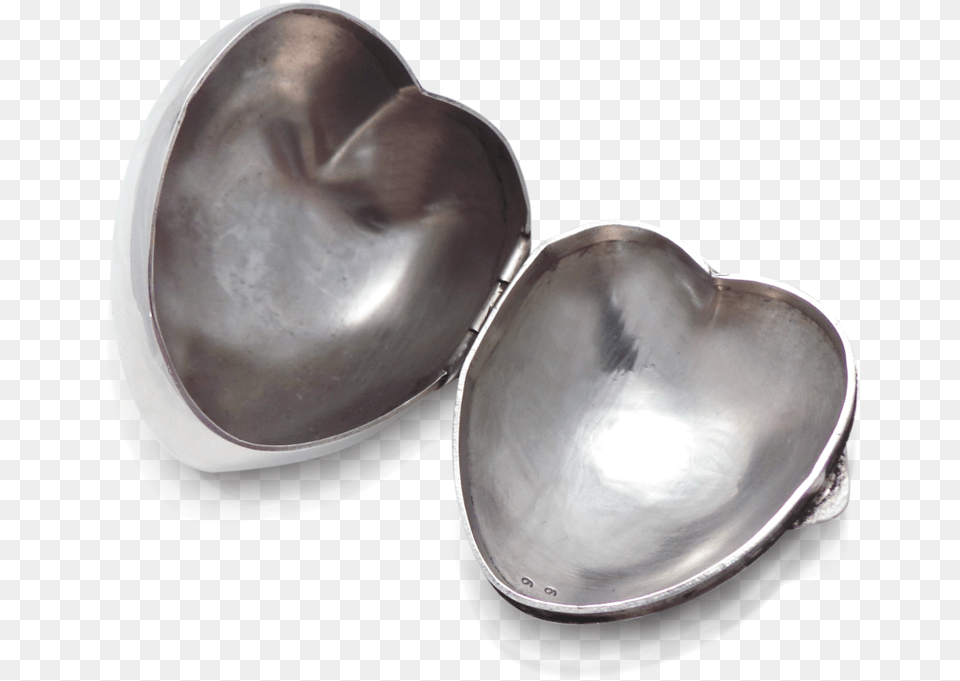 A Sterling Silver Heart Shaped Box By, Accessories, Jewelry, Bowl Png Image