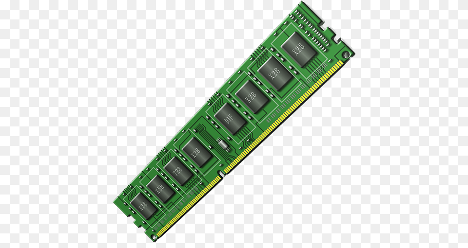 A Stick Of Ram May Also Be Referred To As A Dual Inline Random Access Memory, Computer, Computer Hardware, Electronics, Hardware Free Png