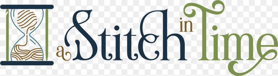 A Stitch In Time Designs Calligraphy, Text Free Transparent Png