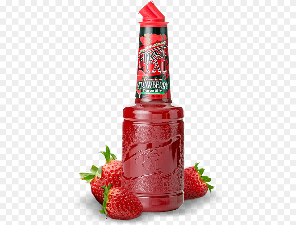 A Strawberry Puree Mix For Your Mixed Drinks That Require Finest Call Raspberry Puree, Berry, Food, Fruit, Plant Free Transparent Png