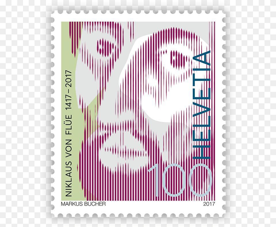 A Swiss Who Left His Stamp Swiss Postal Stamp 2017, Postage Stamp, Person Free Transparent Png
