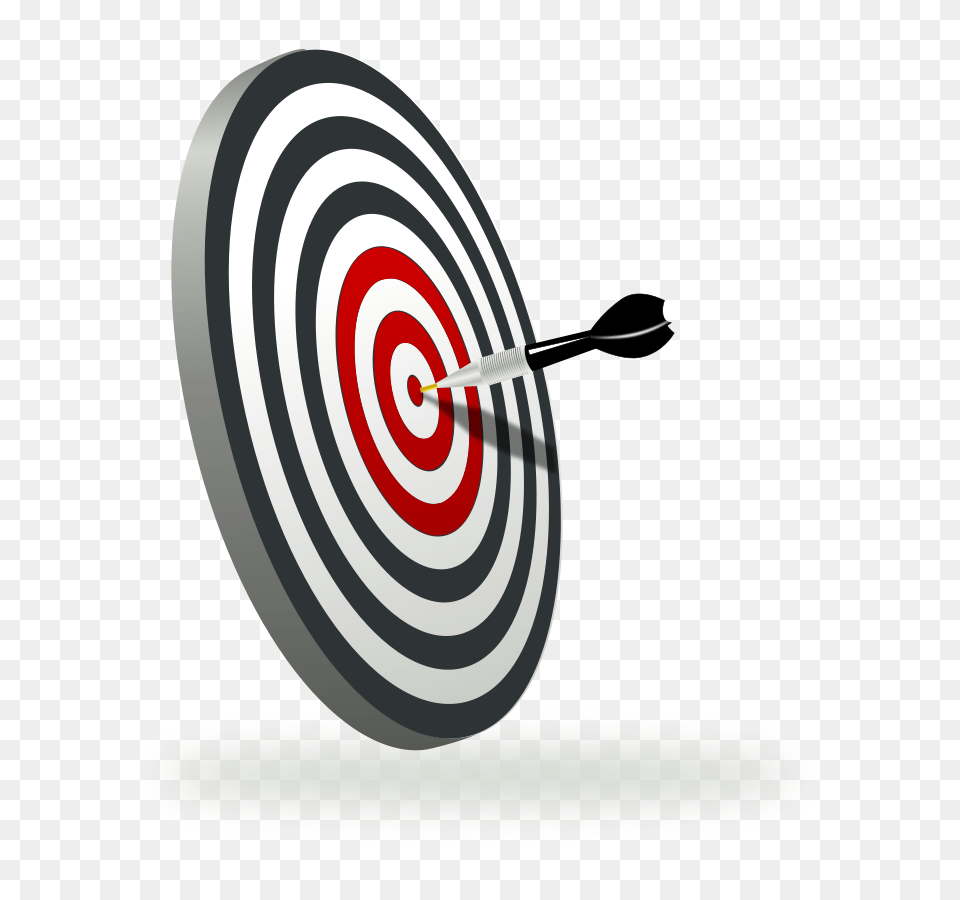 A Target With A Dart Clip Arts For Web, Game, Darts, Smoke Pipe Png Image