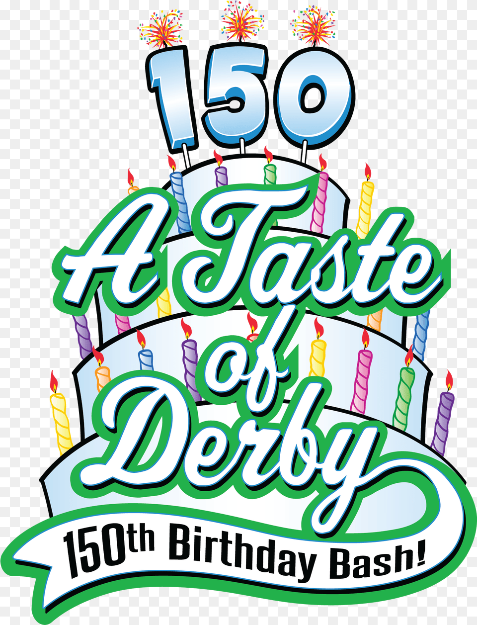 A Taste Of Derby 150th Birthday Bash Presented By Capitol Aviators, Birthday Cake, Cake, Cream, Dessert Png