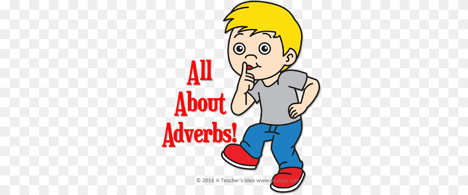 A Teachers Idea All About Adverbs, Publication, Book, Comics, Baby Free Transparent Png