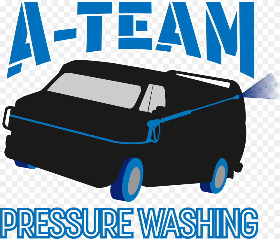A Team Pressure Washing Team Pressure Washing, Van, Transportation, Tool, Plant Png Image