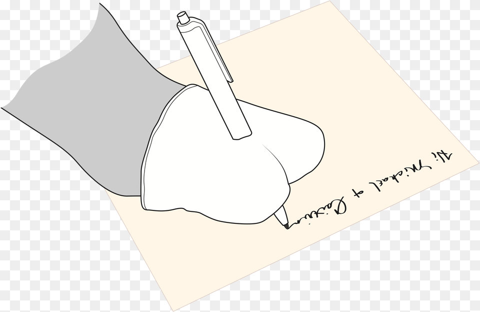 A Technical Drawing Of Cindy S Hand Wearing The Pen Illustration, Person Png