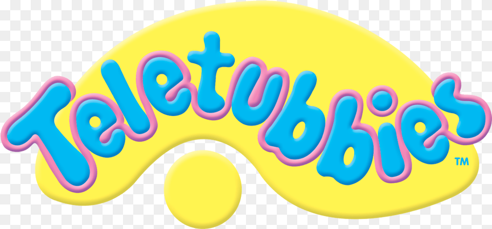 A Teletubbies Logo Teletubbies Logo, Text, Food, Sweets Png