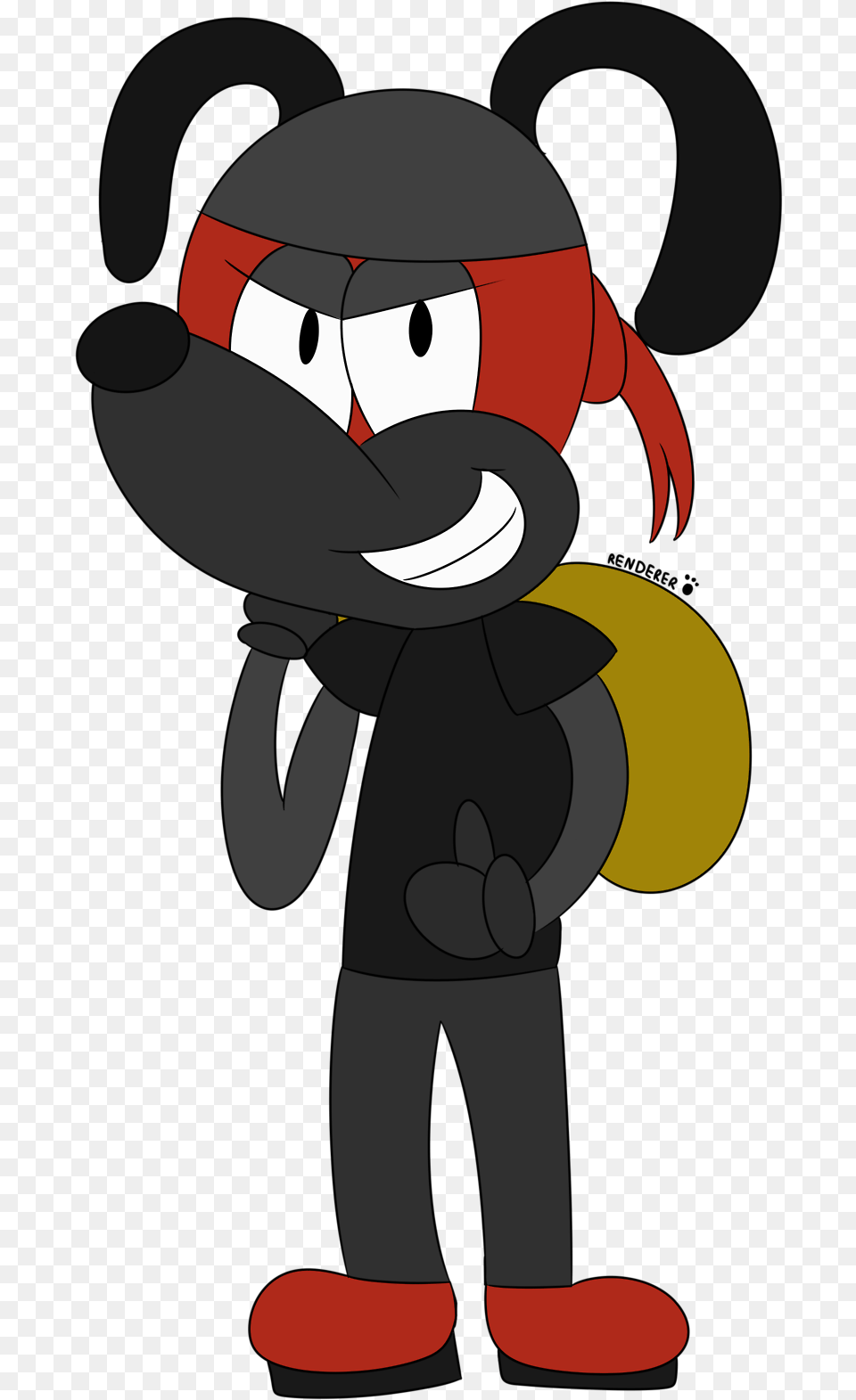 A Thief Dog Who Is Actually Part Of The Toon Council Cartoon, Baby, Person Free Png