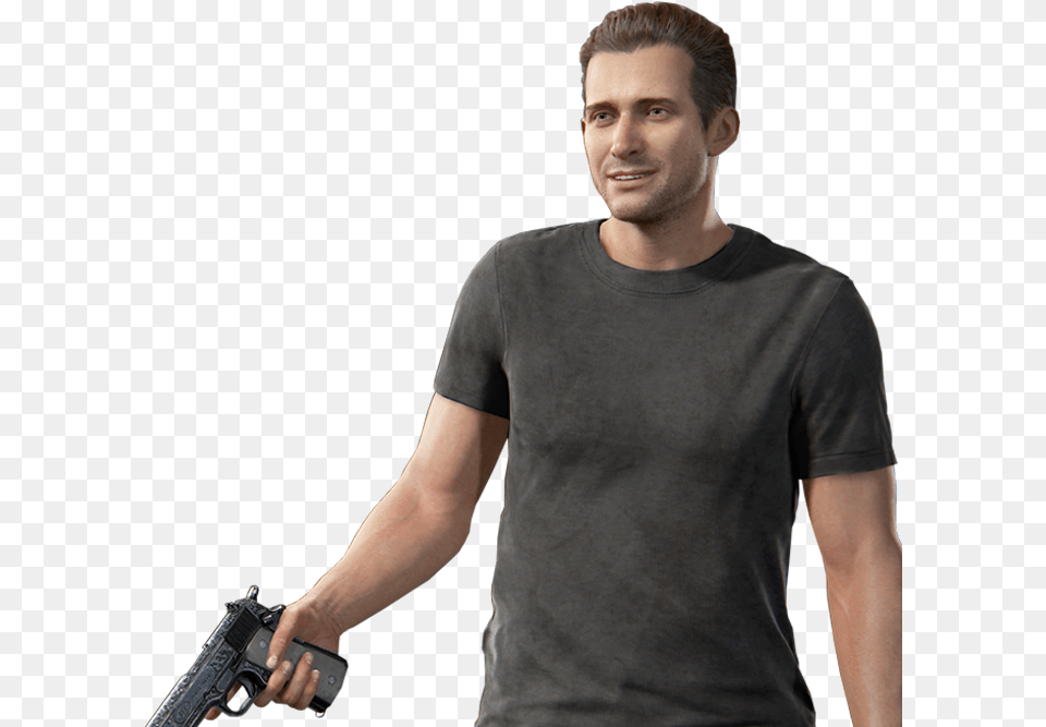 A Thief S End Download Rafe Adler Uncharted, Adult, T-shirt, Person, Man Free Png