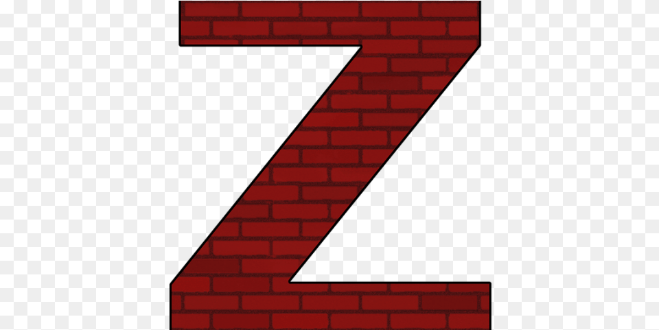 A To Z Alphabets Transparent Brickwork, Brick, Text, Number, Symbol Free Png