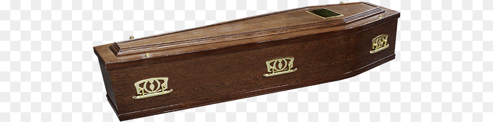 A Traditional Medium Oak Veneer Styled Coffin With Plank, Keyboard, Musical Instrument, Piano Free Transparent Png