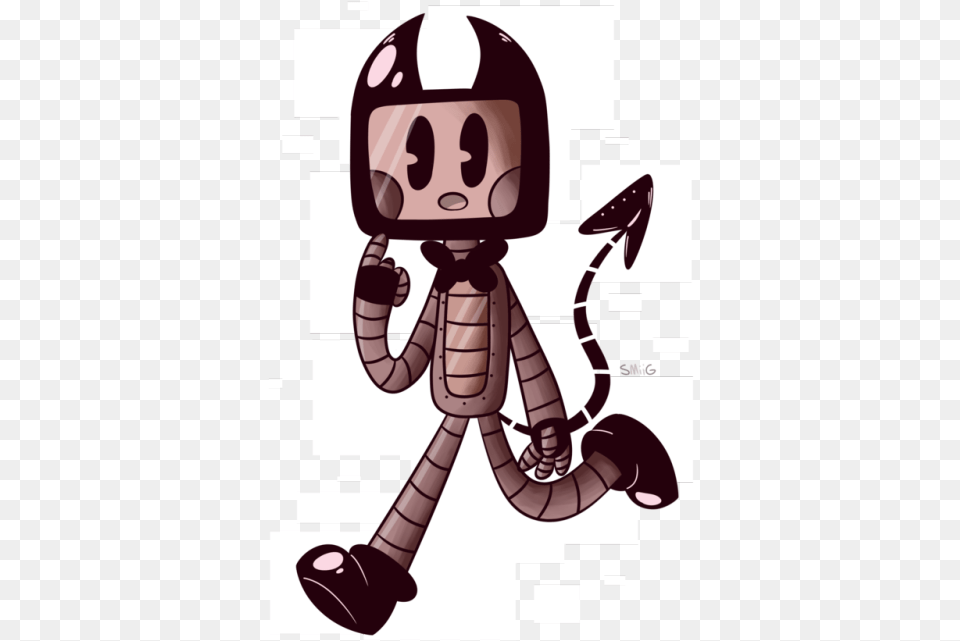 A Transparent Drawing For Ask Automaton Bendy Cuz Cartoon, E-scooter, Transportation, Vehicle, Electronics Free Png Download