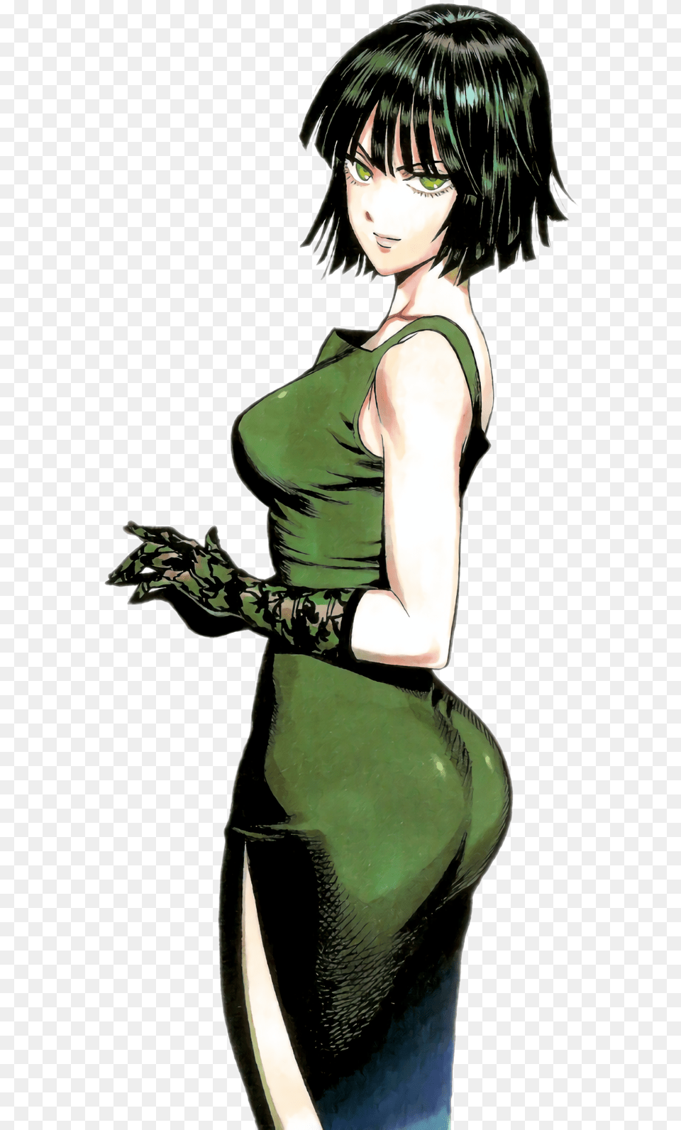 A Transparent Render Of Fubuki From One Punch Man One Punch Man Fubuki, Adult, Book, Comics, Female Free Png Download