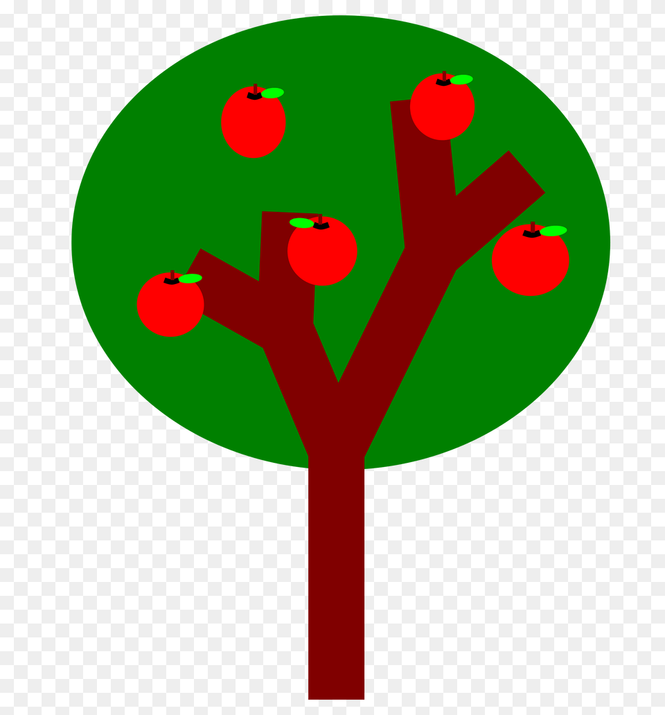 A Tree With Apples Icons Free Png