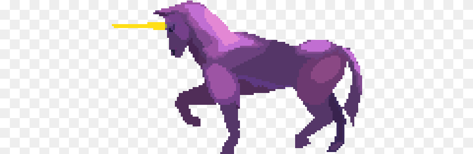 A Unicorn With Shiny Golden Horn Master Of Animation Animated Gif Purple Unicorn Gif, Animal, Colt Horse, Horse, Mammal Free Png
