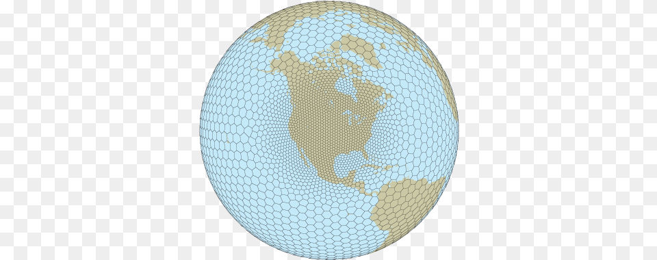 A Variable Resolution Mpas Voronoi Mesh Mpas Ncar, Sphere, Astronomy, Outer Space, Planet Png