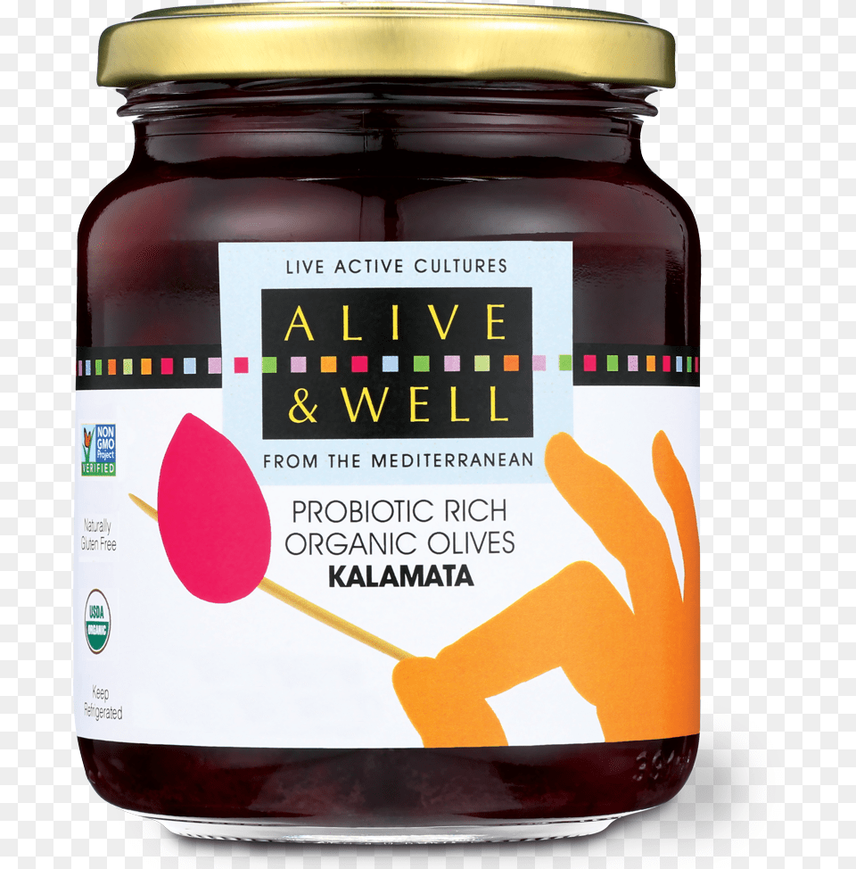 A Varieties Kalamata Alive And Well Olives, Food, Jam, Can, Tin Free Png Download