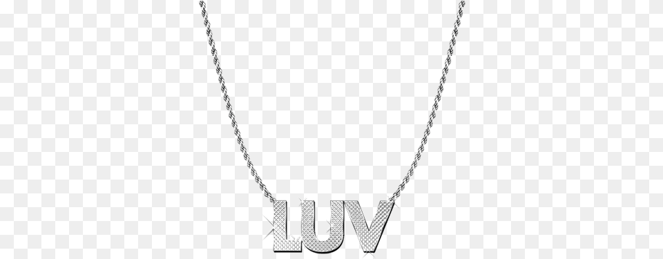 A Very Uzi Christmas White Gold Diamond Cut Thin Chain, Accessories, Jewelry, Necklace Free Png Download