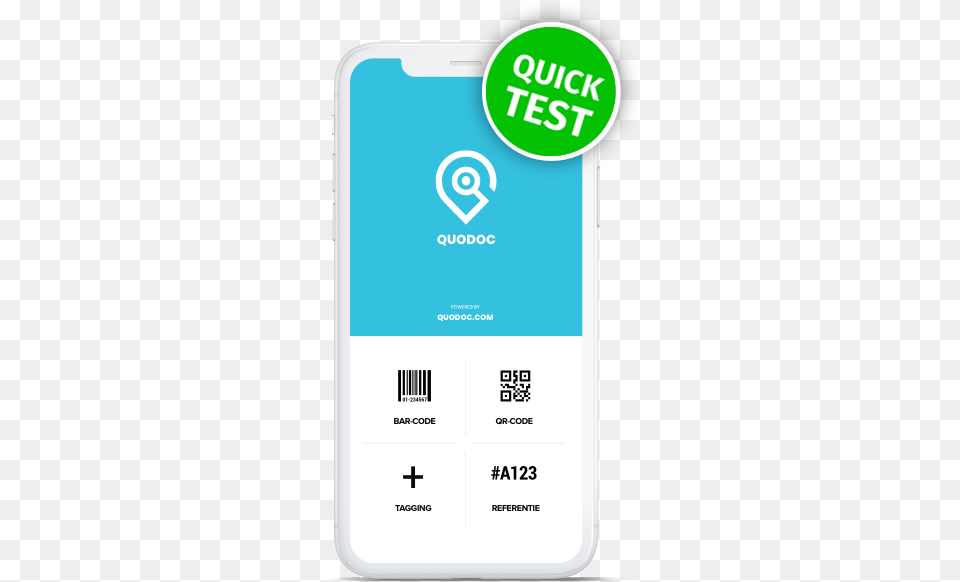 A Virtual Passport For Any Object Quodoc Mobile Phone, Electronics, Mobile Phone, Qr Code, Text Free Png