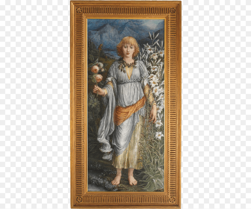 A Wanderer In The Elysian Fields Picture Frame, Adult, Art, Female, Painting Png
