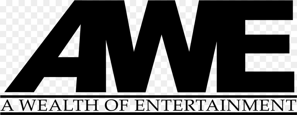 A Wealth Of Entertainment Network Logo Awe Tv Logo, Gray Free Transparent Png