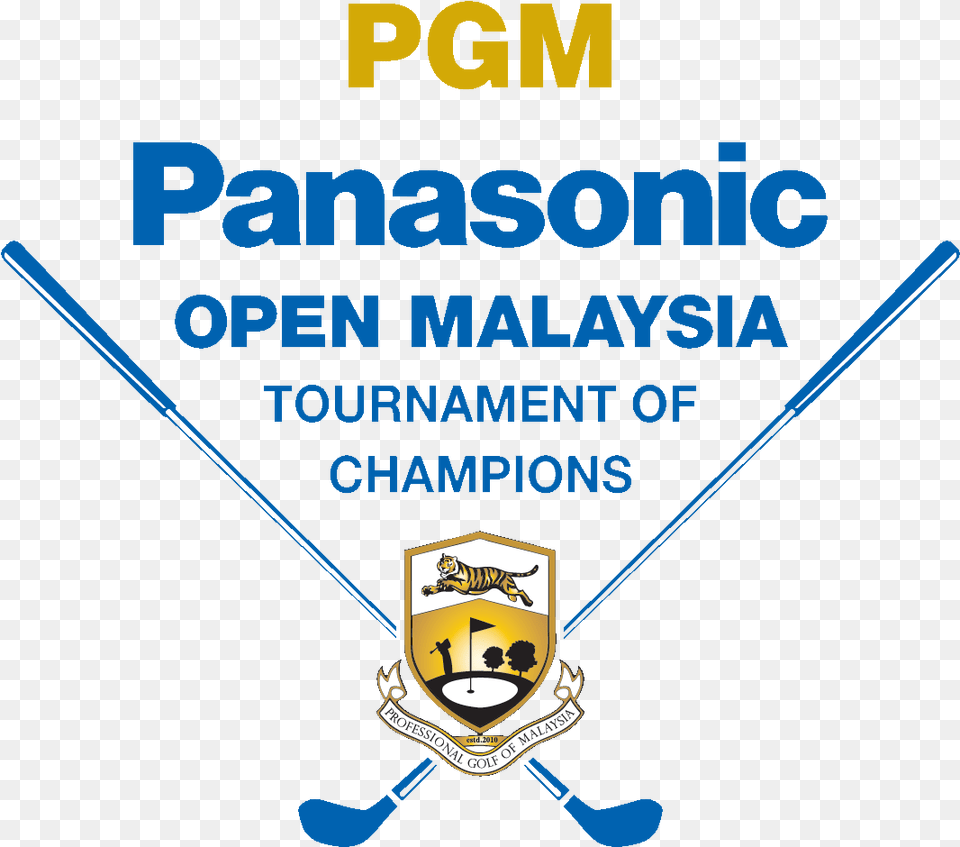 A Week After The Much Acclaimed Maybank Malaysian Championship Panasonic Sr 41 El Batterien, People, Person, Logo, Symbol Png Image