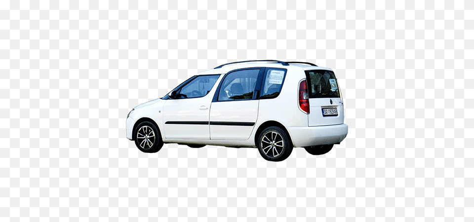 A White Family Car With A Hatchback Rear Door With Background, Transportation, Vehicle Free Png Download