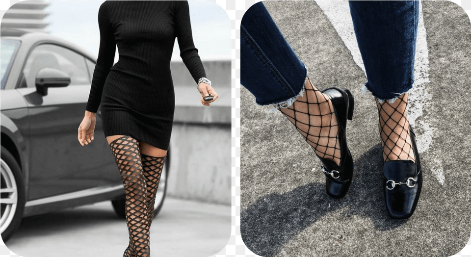 A Wider Fishnet Makes The Outfit Fun And Playful See Womens Damen Ausgeschnitten Overknee Hoch Schenkelhoch, Adult, Shoe, Person, Woman Free Png