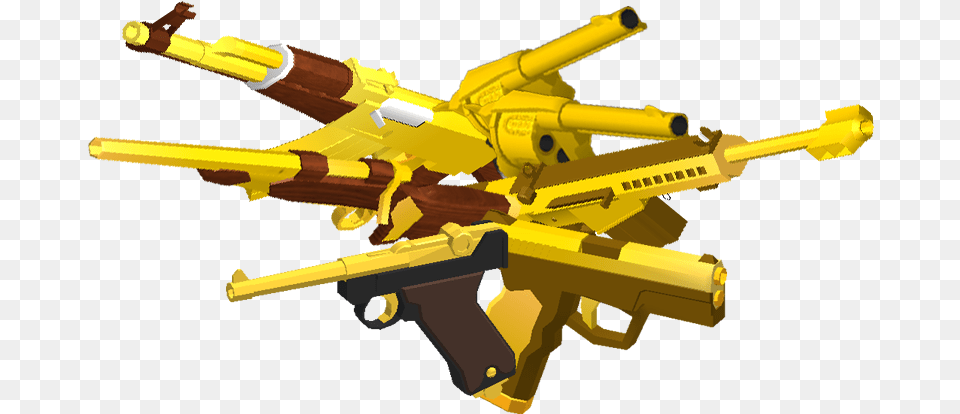A Wikia R2da New Gold Skins, Firearm, Weapon, Gun, Machine Gun Free Png