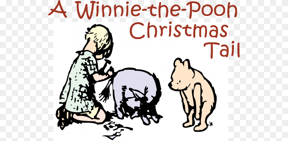 A Winnie The Pooh Christmas Tail Ariel Theatrical, Animal, Bear, Mammal, Wildlife Png