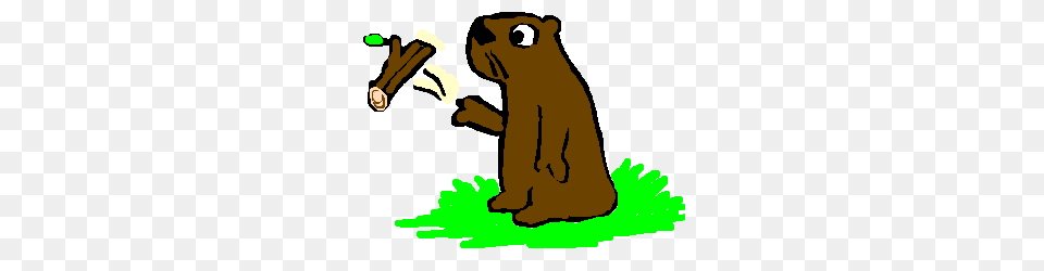 A Woodchuck Chucking Wood Glenarden Woods Elementary School, Person, Animal, Mammal Free Png Download