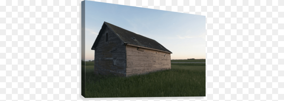 A Wooden Shed In The Middle Of A Grass Field Canvas Supplier Generic A Wooden Shed In The Middle Of A Grass, Architecture, Building, Countryside, Rural Free Png