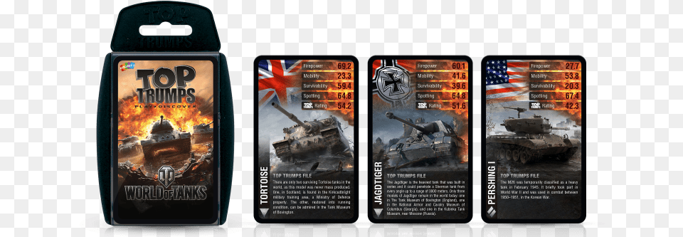 A World Of Tanks Card Game Smartphone, Advertisement, Poster, Vehicle, Transportation Png