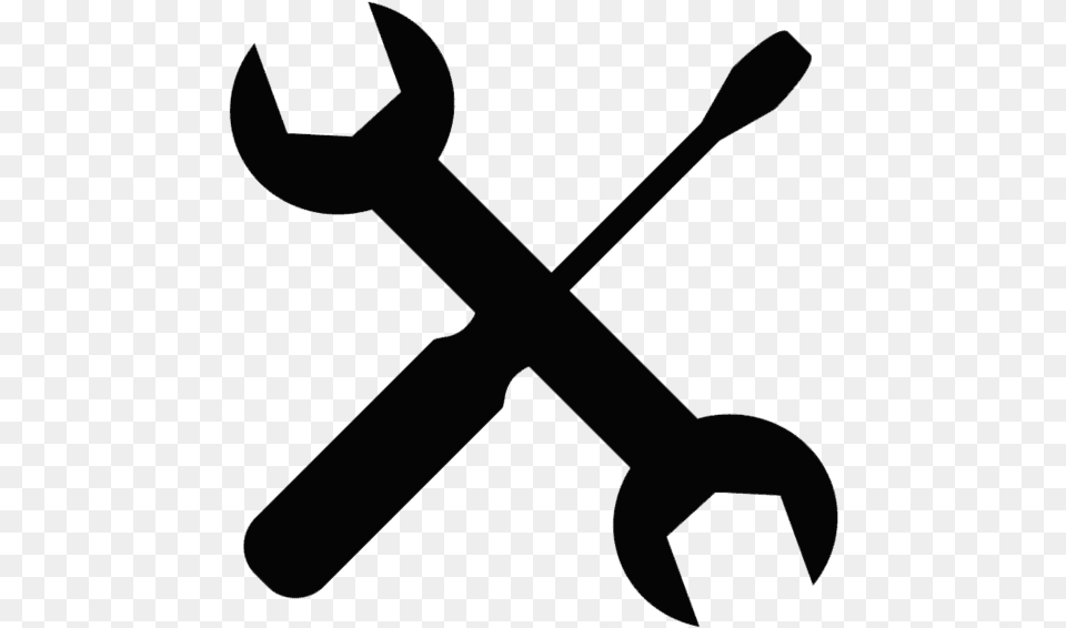 A Wrench And A Screwdriver As Symbols For Car Repair Auto Mechanic Symbols Free Png