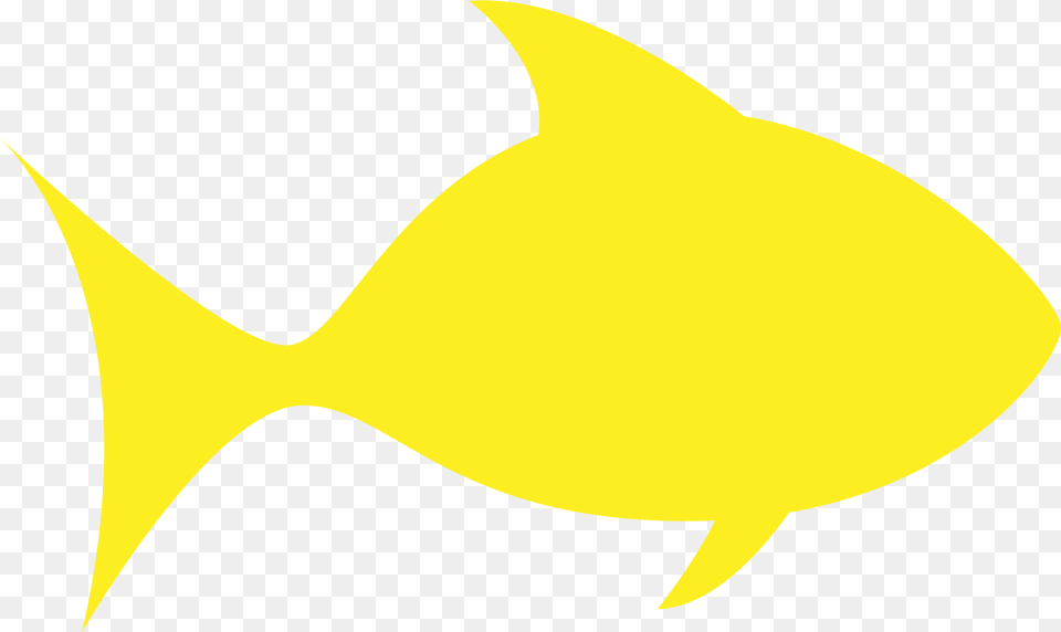 A Yellow Fish Icons Yellow Clipart Fish, Animal, Sea Life, Tuna, Shark Free Png Download