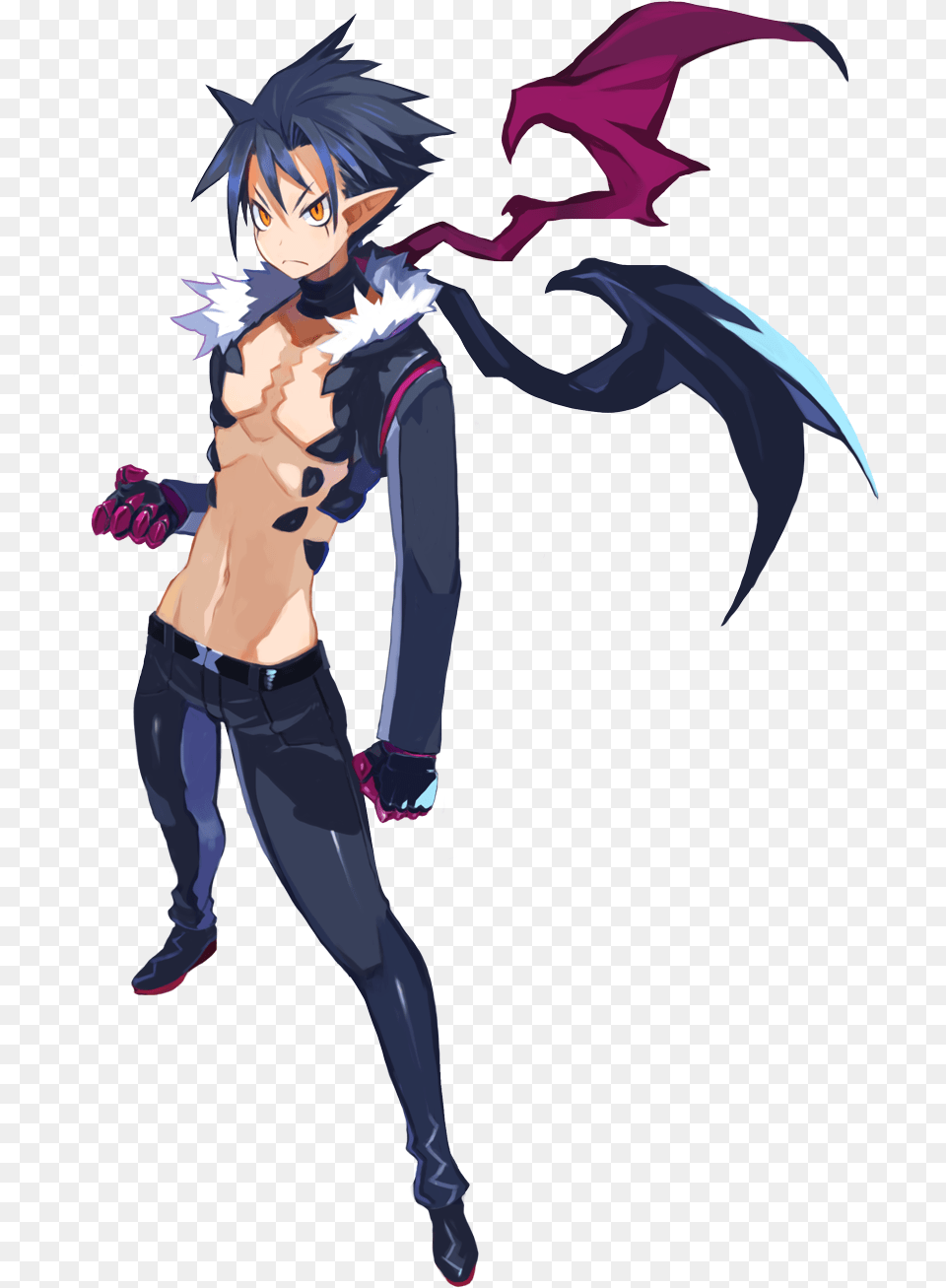 A Young Demon Who Seeks Revenge And Has A Long History Disgaea 5 Main Characters, Book, Comics, Publication, Person Png