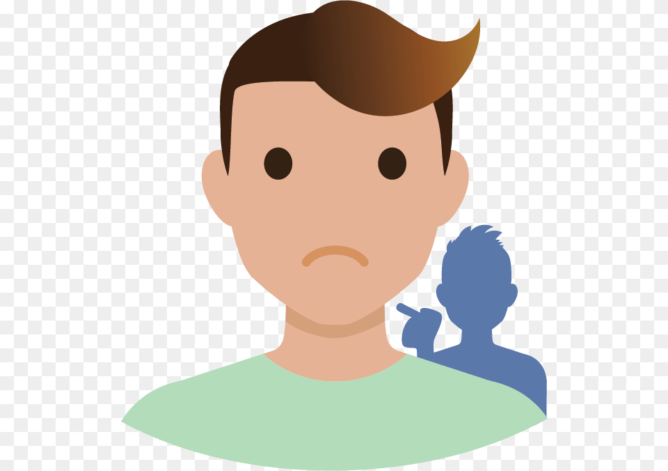 A Young Person With A Group Behind Them Cartoon, Baby, Face, Head, Photography Free Transparent Png