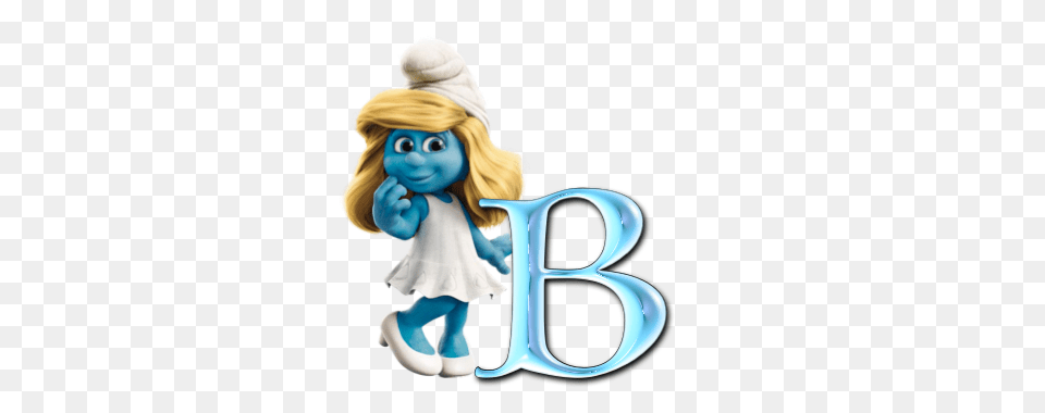 A Z Smurfette Smurfs Free Alphabet Graphics Letter, Baby, Person, Toy Png
