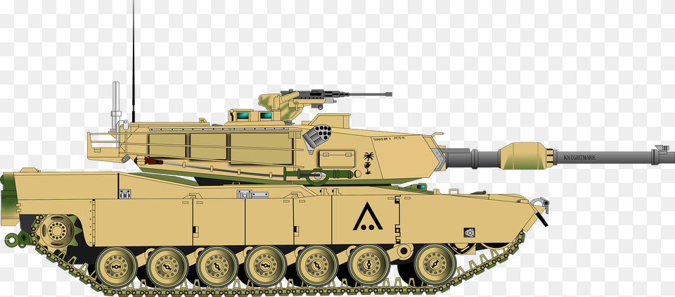 A1 Abrams Clipart, Armored, Weapon, Vehicle, Transportation Free Transparent Png