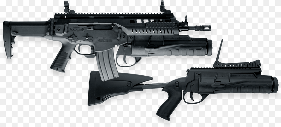 A1 Grenade Launcher And Assault Rifle With Grenade Beretta Arx 160, Firearm, Gun, Weapon, Handgun Png Image