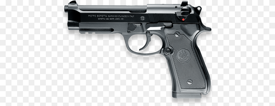A1 Pistol Black Beretta, Firearm, Gun, Handgun, Weapon Png Image