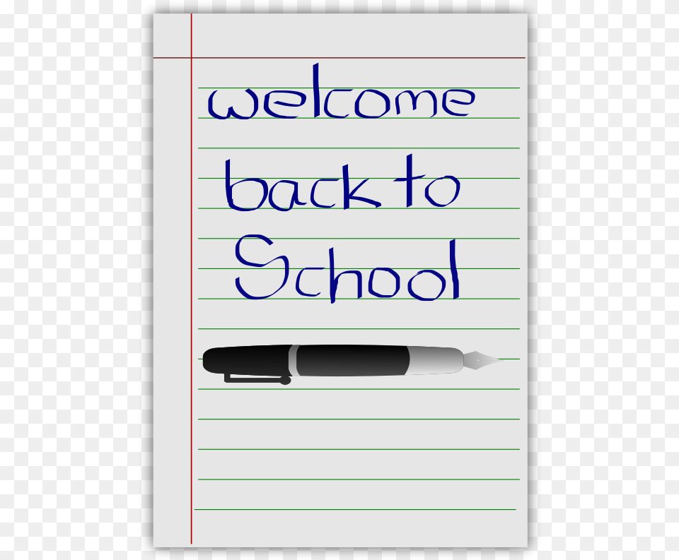 Animated Welcome Back To School, Text, Handwriting, Page Png